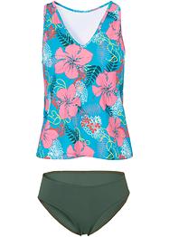 Tankini (2-tlg.Set) aus recyceltem Polyamid, RAINBOW