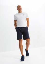 Lot de 2 shorts en sweat avec polyester recyclé, bpc bonprix collection