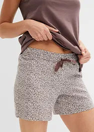 Shorty mit Spitze und Längerer Shorts aus Bio-Baumwolle, bonprix