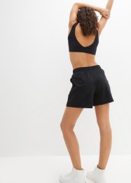 Sweat-Shorts mit Mesh, bpc bonprix collection