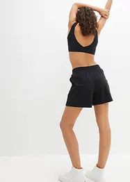 Sweat-Shorts mit Mesh, bonprix