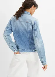 Veste en jean avec strass appliqués, bonprix