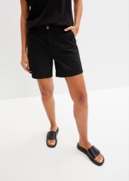 High Waist Shorts aus Twill, bpc bonprix collection