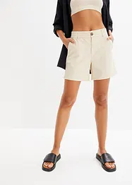 High Waist Shorts aus Twill, bonprix