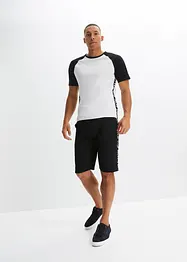 Shirt und kurze Hose (2-tlg.Set) aus reiner Bio-Baumwolle, bonprix