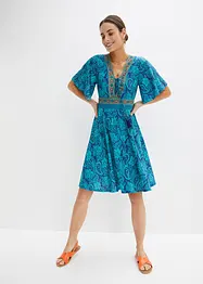Robe courte imprimée, bonprix