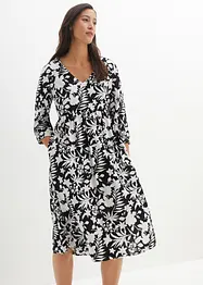 Midikleid aus fließender Viskose, bonprix