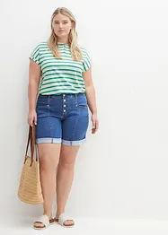 Short en jean confort stretch, John Baner JEANSWEAR