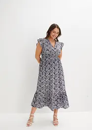 Maxikleid mit Flügelärmeln, bonprix