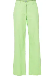 Pantalon en lin majoritaire avec taille élastiquée, bonprix