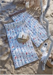 Stranddecke mit maritimen Print, bpc living bonprix collection