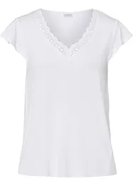 Shirt mit Spitze, bonprix