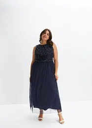 Abendkleid mit bestickten Pailletten, bonprix