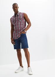 Karo Hemd ohne Ärmel, John Baner JEANSWEAR