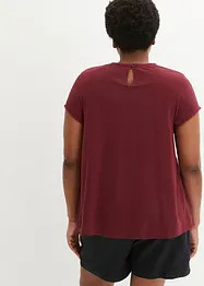 T-shirt en coton à dentelle, bonprix