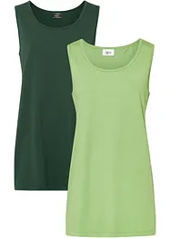 Long-Top, 2er-Pack, bonprix