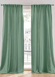 Leinen Baumwoll Vorhang (1er Pack), bonprix