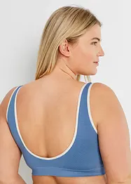 Lot de 2 brassières sans coutures Feel Comfort avec fibres de bambou, bonprix