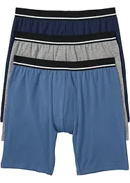 Lot de 3 boxers longs, bonprix