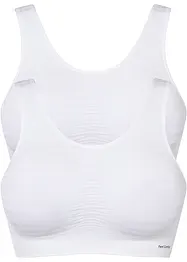 Feel Comfort Seamless Bustier (2er Pack), bonprix