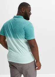 Poloshirt mit Farbverlauf, Kurzarm, bonprix