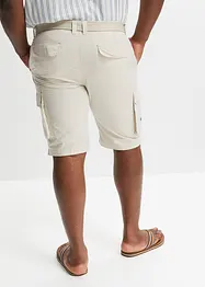 Cargo-Bermuda mit Gürtel, Regular Fit, bonprix