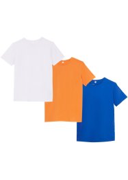 Kinder T-Shirt (3er Pack) aus Bio Baumwolle, bpc bonprix collection