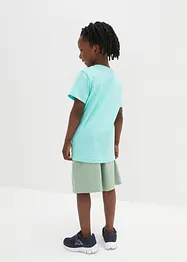 Jungen T-Shirt und kurze Hose (2-tlg.Set) aus Bio Baumwolle, bonprix