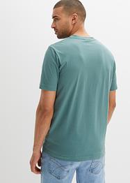 Lot de 2 T-shirts col Henley, manches courtes, bpc bonprix collection