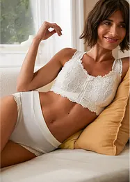 Bralette ohne Bügel mit Vorderverschluss, bonprix