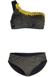 Exklusiver One shoulder Bustier Bikini (2-tlg.Set) aus recyceltem Polyamid, bpc selection premium