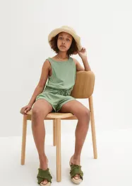 Jersey-Jumpsuit aus reiner Baumwolle, bonprix