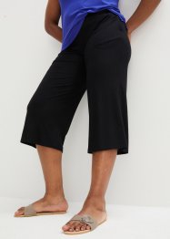 Jersey-Culotte aus Rippe mit Bequembund, bpc bonprix collection