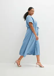 sommerliches Kleid aus leichtem Leinen-Mix, bonprix