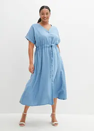 sommerliches Kleid aus leichtem Leinen-Mix, bonprix