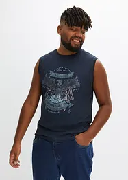 T-shirt muscle avec effet délavé, bonprix