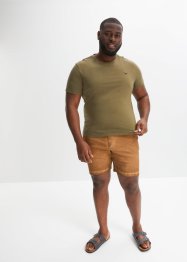 Stretch-Shorts in gewaschener Optik, Regular Fit, bpc bonprix collection