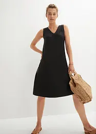 Robe tunique ample avec décolleté en V, bonprix