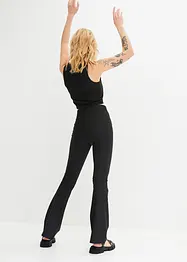 Ausgestellte Schlupfhose mit Nadelstreifen, bonprix