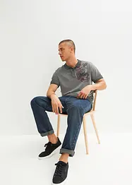 Piquè-Poloshirt, Kurzarm, Loose Fit, bonprix