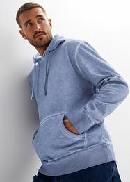 Sweat-shirt à capuche effet délavé, Loose Fit, John Baner JEANSWEAR