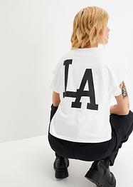 T-shirt large avec imprimé, RAINBOW