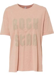 T-shirt oversize imprimé en coton, RAINBOW