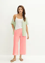 Jupe-culotte en lin, longueur mollet, bonprix