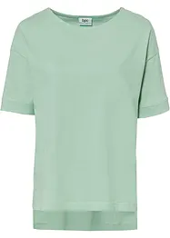 T-shirt oversize en coton avec fentes sur le côté, bonprix