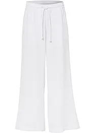 Pantalon palazzo en gaze de coton, bonprix