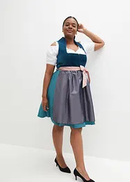 Dirndl avec velours en longueur midi (ens. 2 pces), bonprix