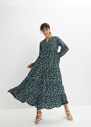 Robe longue imprimée en viscose, BODYFLIRT