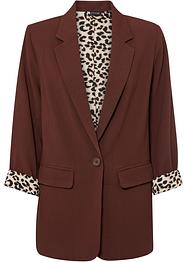 Blazer long avec doublure imprimée, BODYFLIRT