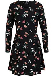 Robe en jersey à fleurs, bonprix